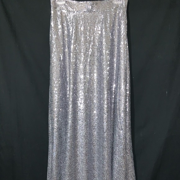 Long sequin skirt - Picture 2 of 2
